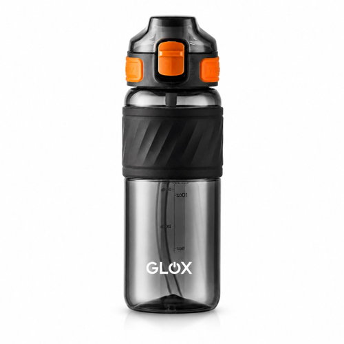 GLOX Tritanová láhev na pití 600 ml černá 1025B - Drinking Bottle - Main image