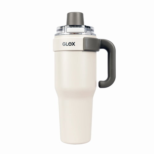Glox 1.2L thermal bottle, 316 stainless steel, beige, 2032 V - Drinking Bottle - Main image