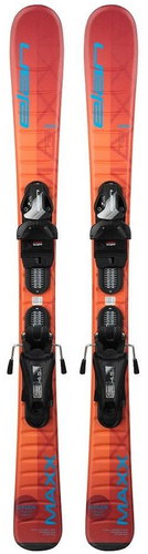 Elan Maxx Orange JRS + EL 4.5 090 cm - Downhill Skis  - Main image