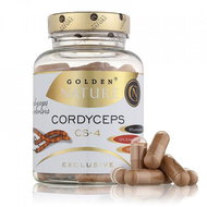 Golden Nature Exclusive Cordyceps sinensis CS-4 50% polysaccharides 100 cps. - Cordyceps