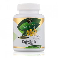 Golden Nature Kotvičník zemní 90% saponinu 100 cps. - Dietary Supplement