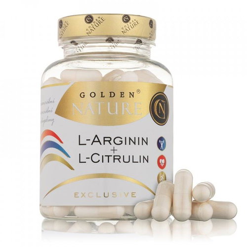 Golden Nature Exclusive Arginine + Citrulline 100 cps. - Amino Acids - Main image