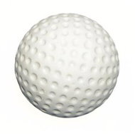 Wagner Extra těžký míč na minigolf, bílý  - Golf Ball