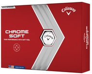 Callaway Chrome Soft míčky, bílé 12ks  - Golf Ball