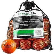 Silverline coloured balls 25pcs, orange - Golf Ball