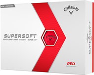 Callaway Supersoft Balls Matte, 12pcs red - Golf Ball