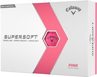 Callaway Supersoft Balls Matte, 12pcs pink - Golf Ball