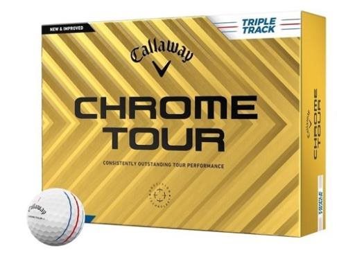 Callaway Chrome Tour Triple Track 12 pcs white - Golf Ball - Main image