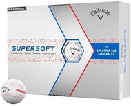 Callaway Supersoft Red Splatter 360 12 pcs - Golf Ball