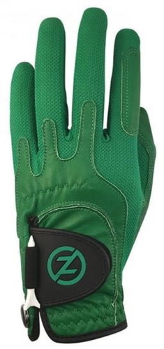 Zero Friction golf glove men, cabretta left Green, ONE SIZE - Golf Glove - Main image