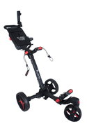 Axglo Tri-360 V2 Black/Red - Golf Cart