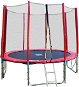 Trampoline GoodJump 4UPVC red trampoline 305 cm with protective net + ladder - Trampolína