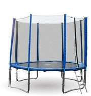 Trampoline GoodJump 4UPVC blue trampoline 366 cm with protective net + ladder - Trampolína