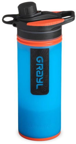 GRAYL® GeoPress® Purifier Bottle Bali Blue - Water Filter Bottle - Main image