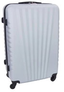 GRAVITT 888 stříbrný, 62 l, střední - Suitcase