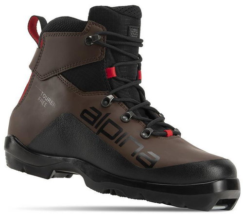Alpina Tourer Free - hnědé - Cross-Country Ski Boots - Main image