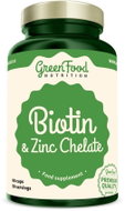 GreenFood Nutrition Biotin & Zinc Chelate 90 kapslí - Minerals