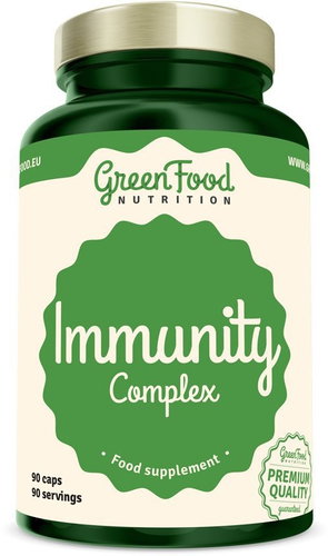 GreenFood Nutrition Immunity Complex 90 kapslí - Dietary Supplement - Main image