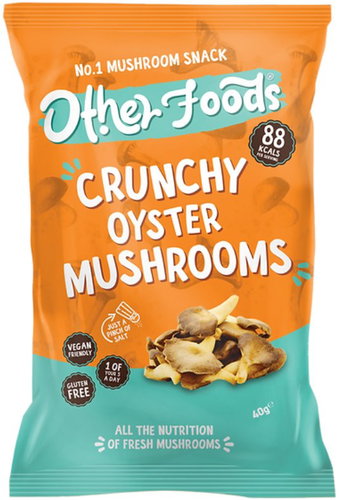 Other foods Crispy mushroom chips from oyster mushrooms 40 g - Healthy Crisps - Main image