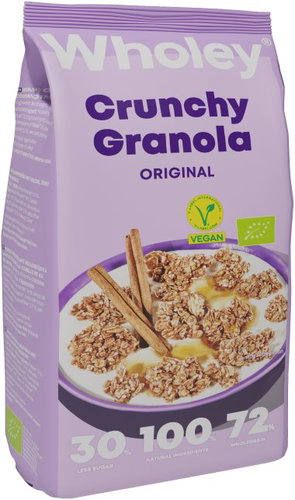 Wholey Crunchy granola original BIO 300 g - Granola - Main image