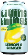 Living Things Lemon Ginger 330 ml - Drink