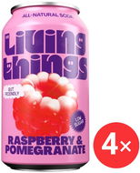 Living Things Raspberry & Pomegranate 4 x 330 ml - Nápoj