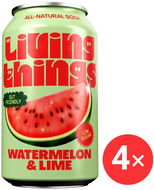 Living Things Watermelon & Lime 4 x 330 ml - Nápoj