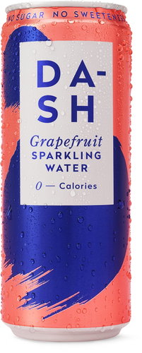 DASH Sparkling water grapefruit 330 ml - Flavoured Water - Main image