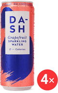 DASH Perlivá voda grapefruit 4 x 330 ml - Ochucená voda