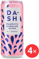 DASH Perlivá voda malina 4 x 330 ml - Ochucená voda