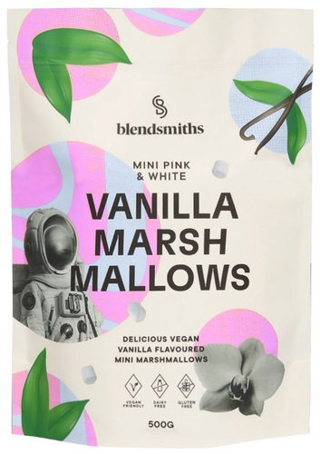 Blendsmiths Vanilla marshmallows 500 g - Drink - Main image
