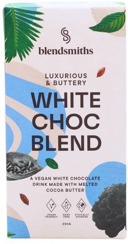 Blendsmiths Hot White Chocolate 250 g - Instant Hot Drink Mix - Main image