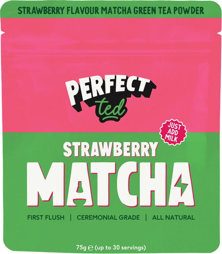 PerfectTed Ceremonial matcha strawberry 75 g - Matcha - Main image