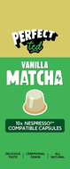 PerfectTed Matcha pods vanilka 10 pods - Matcha