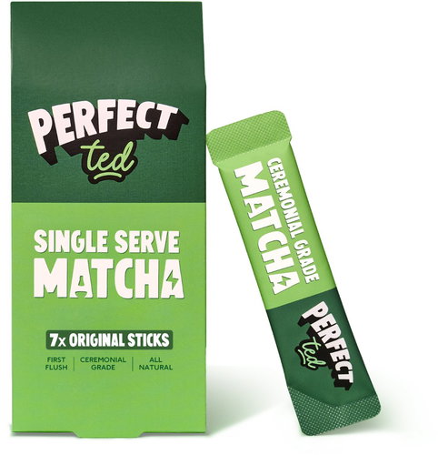 PerfectTed Matcha Powder Sachets 7 × 1,5 g - Matcha - Main image