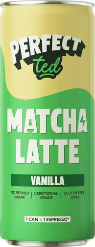 PerfectTed Matcha Latte Vanilla 250 ml - Drink - Main image