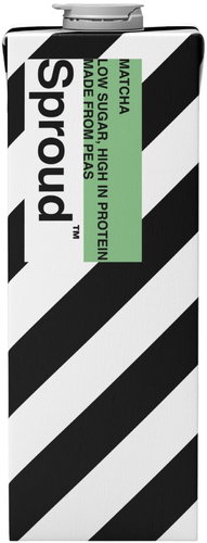 Sproud Matcha pea drink 1 l - Plant-based Drink - Main image