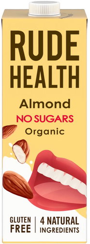 Rude Health Almond drink without sugar BIO 1 l - Plant-based Drink - Main image