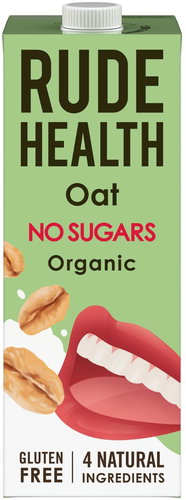 Rude Health Oat drink without sugar BIO 1 l - Plant-based Drink - Main image