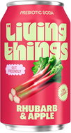 Living Things Rhubarb & Apple 330 ml - Drink