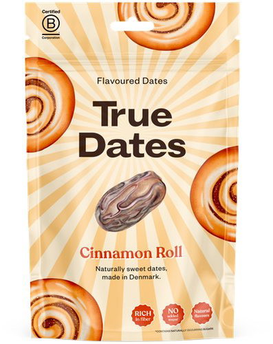 True Dates Cinnamon roll flavoured dates 100 g - Dried Fruit - Main image