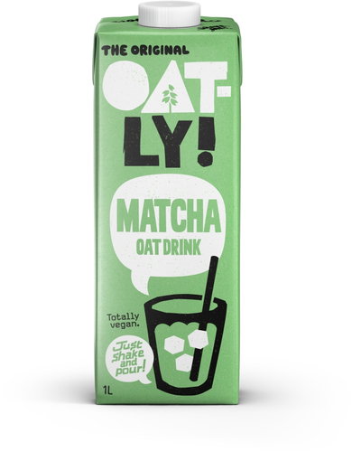 Oatly Oat Matcha 1L - Plant-based Drink - Main image
