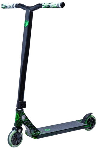 Grit Elite Standard green marble/black - Freestyle Scooter - Main image