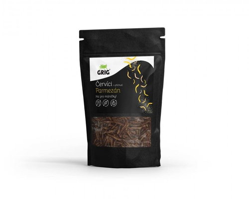 Grig Parmesan worms - Healthy Crisps - Main image