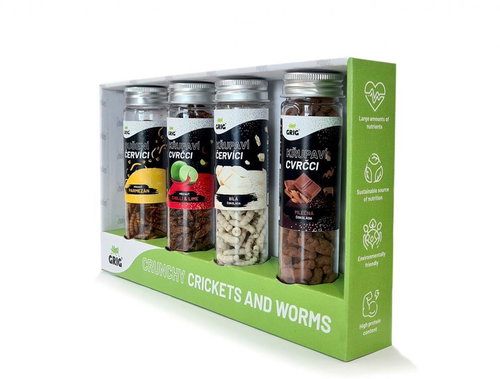 Grig Gift pack of test tubes - Healthy Crisps - Main image