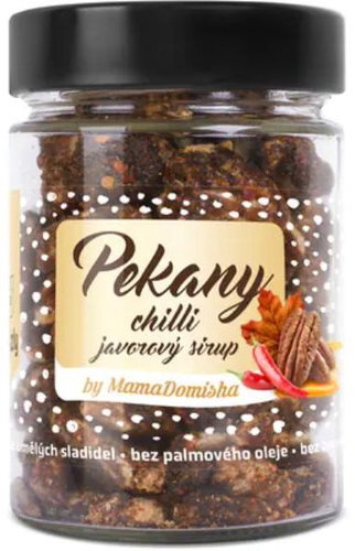Grizly Pecans chilli maple syrup by @mamadomisha 150 g - Nuts - Main image