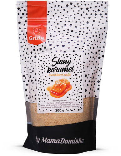 GRIZLY Porridge Salty karemel by @mamadomisha 300 g - Rice Porridge - Main image