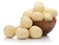 GRIZLY Lyofilizované jahody v bílé čokoládě a jogurtu 250 g - Lyofilizované ovoce