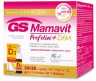 GS Mamavit Prefolin+DHA, 30 tablets + 30 capsules + gift GS Vitamin D3 - Dietary Supplement
