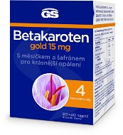 GS Betakaroten gold 15 mg, 80+40 kapslí - Betakaroten